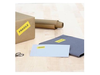 Uzlīmes Herma, A4, Ø 60 mm, 20 loksnes, noturīgas, neonsarkanas