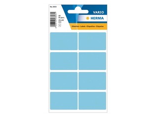 Uzlīmes Herma Vario, 25x40 mm, gaiši zilas