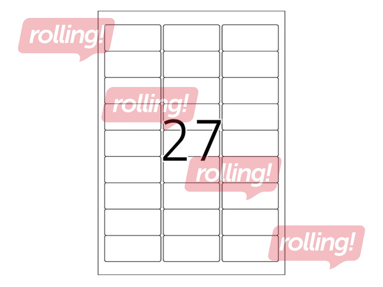 Uzlīmes Herma Special, A4, 63.5x29.6 mm, 25 loksnes, dzeltenas, noturīgas