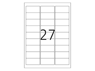 Uzlīmes Herma Special, A4, 63.5x29.6 mm, 25 loksnes, dzeltenas, noturīgas