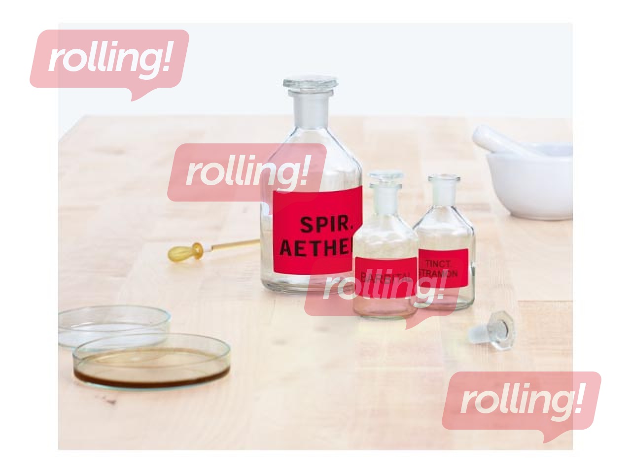 Uzlīmes Herma, A4, 199,6 x 143,5 mm, 100 loksnes, noturīgas, zaļas