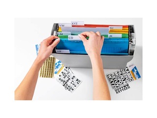 Uzlīmes Herma, burti, 10 mm,  A-Z, melni, ūdensnoturīgas