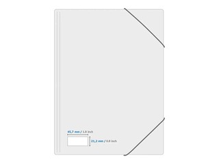 Uzlīmes Herma  A4, 45,7 x 21,2 mm, 25 loksnes, mitrumizturīgas, noturīgas, caurspīdīgas