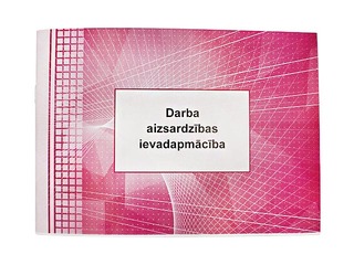 Darba aizsardzības ievadapmācības reģistrācijas žurnāls, A5