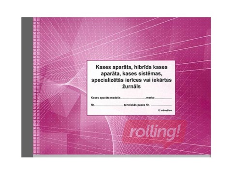 EKA kases žurnāls, A4,12 mēneši