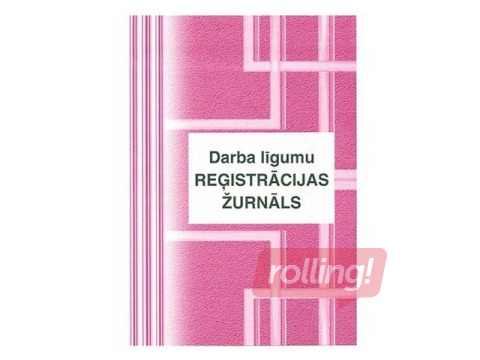 Darba līgumu reģistrācijas žurnāls, A4, 48 lapas