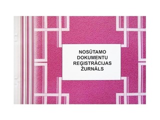 Nosūtāmo dokumentu reģistrācijas žurnāls, A4, 48 lapas