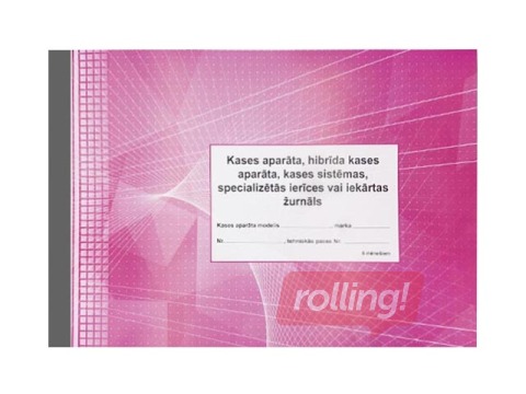 EKA kases žurnāls, A4, 6 mēneši