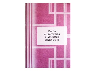 Darba aizsardzības instruktāžu reģistrācijas žurnāls, A4, 48 lapas
