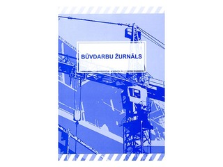 Būvdarbu žurnāls, A4, 124lpp.