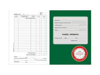 Kases grāmata, A5, paškopējoša, 50 kompl.