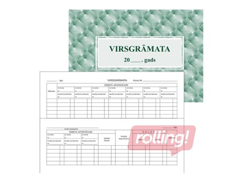 Virsgrāmata A5, 50 lapas