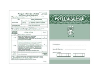 Potēšanas pase A6, grāmata