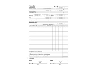 Pavadzīme, A4, paškopējoša, 3 eksemplāri, 1 komplekts