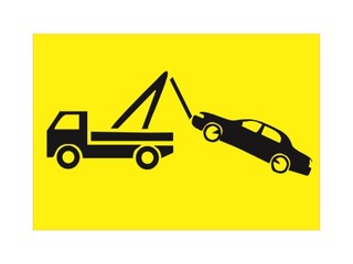 Norādes zīme ''Auto evakuācija'', plastikāta, 220x320mm