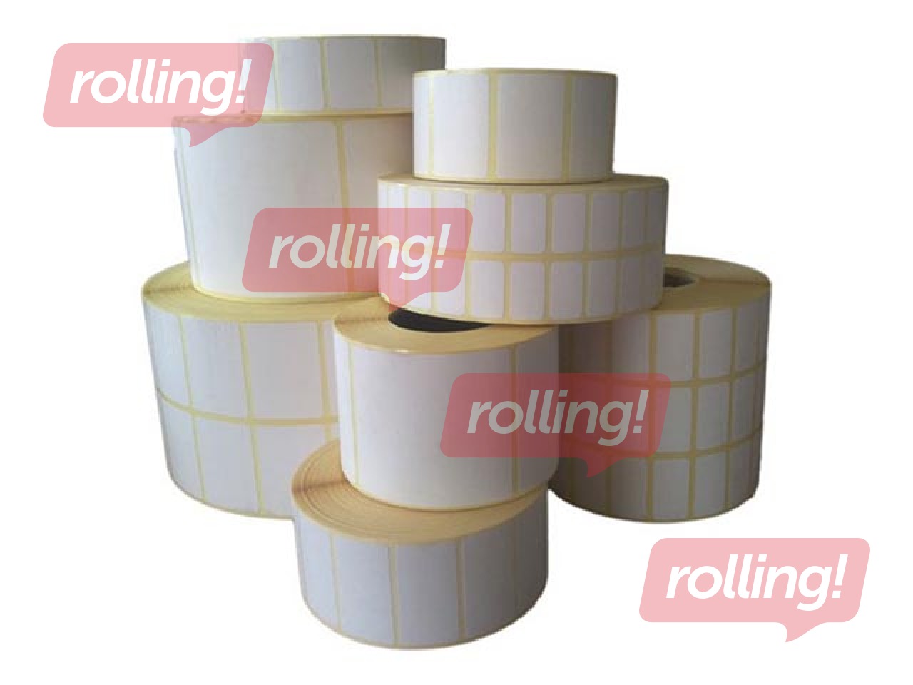 Termouzlīmes rullī, 58x99 mm, TermoTop, 500 gab