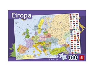 Puzle Eiropas politiskā karte, 160 gab.