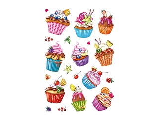 Uzlīmes Herma Decor, Cupcakes, 2 lapas