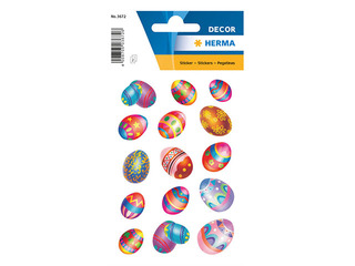 Uzlīmes Herma Decor, Lieldienu olas, mirdzošas, 2 lapas