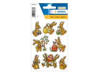 Uzlīmes Herma Magic, truši, reljefi, 1 lapa