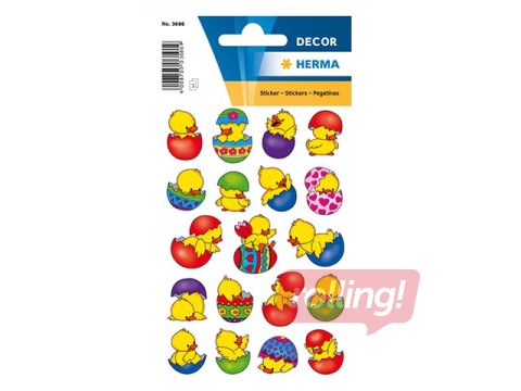 Uzlīmes Herma Decor, cāļi olā, 3 lapas