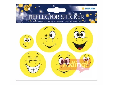 Atstarojošas uzlīmes Smaidiņi