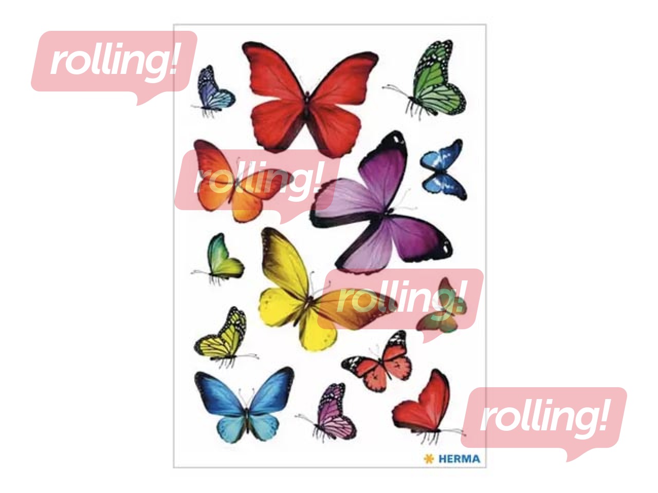 Uzlīmes Herma Decor Tauriņi