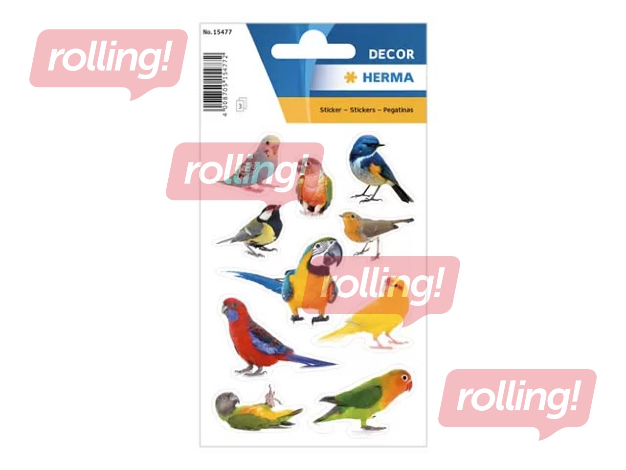 Uzlīmes Herma Decor Putni