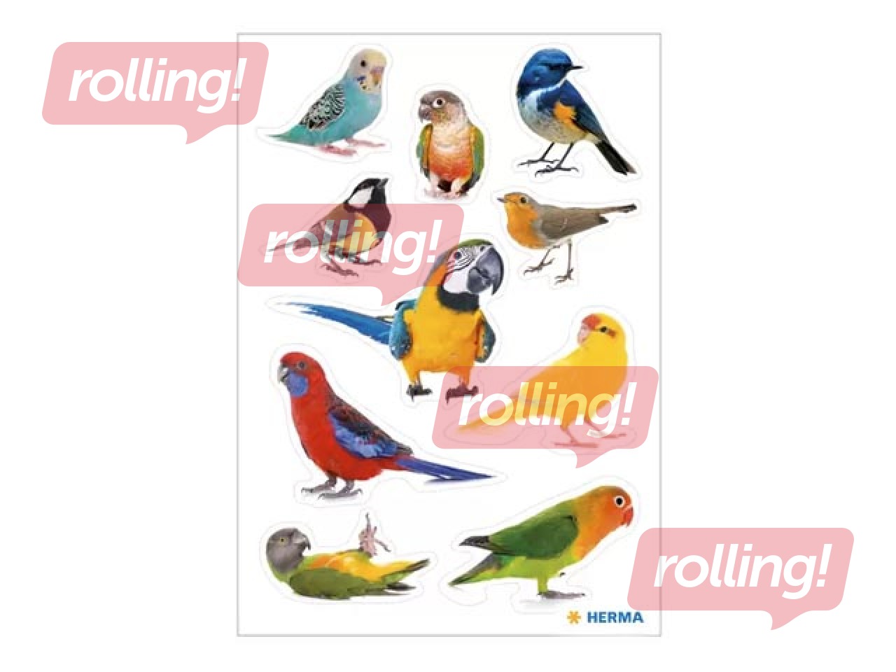 Uzlīmes Herma Decor Putni