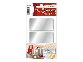 Uzlīmes Herma Decor 34 x 67 mm, sudraba