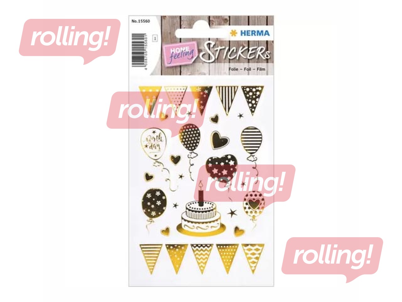Uzlīmes Herma Birthday Party,1 lapa