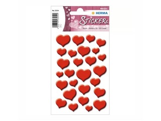 Uzlīmes Herma Magic, Red hearts, 1 lapa