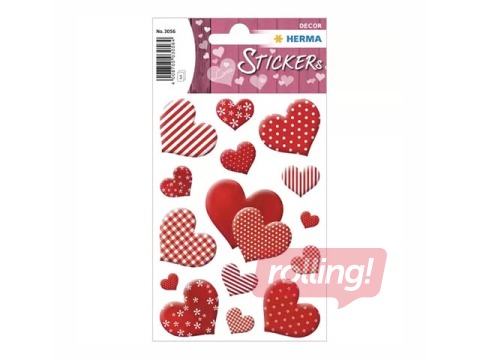 Uzlīmes Herma Flower hearts, 3 lapas
