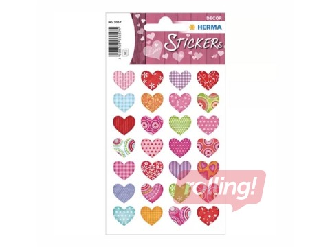Uzlīmes Herma Decor, Colourful hearts, 3 lapas