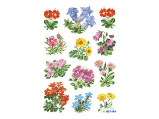 Uzlīmes Herma Decor, Mountain flowers, 3 lapas