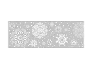 Dekoratīva uzlīme logiem Crystal 76mm x 2 m