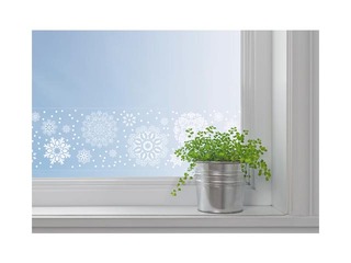 Dekoratīva uzlīme logiem Crystal 76mm x 2 m