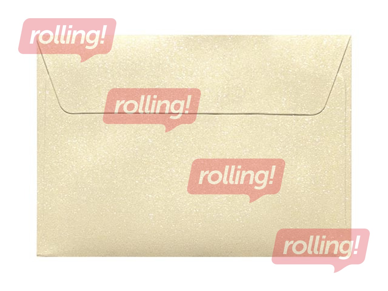 Aploksnes pašlīmējošas ar lentu C6, 10 gab, krēmkrāsas ar spīdumu