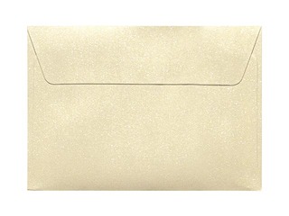 Aploksnes pašlīmējošas ar lentu C6, 10 gab, krēmkrāsas ar spīdumu