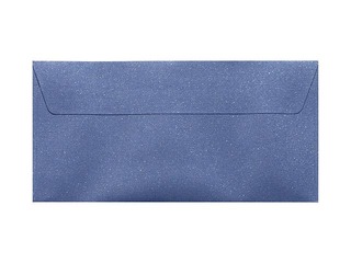 Aploksnes pašlīmējošas ar lentu DL, 10 gab, zilas ar spīdumu