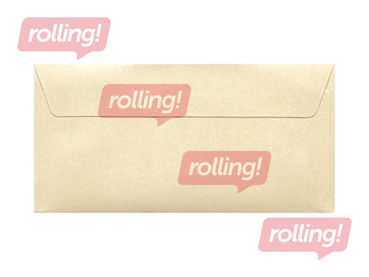 Aploksnes pašlīmējošas ar lentu DL, 10 gab, krēmkrāsas ar spīdumu