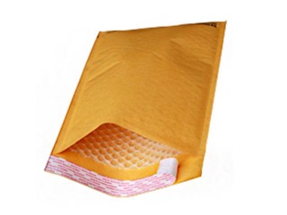Aploksne polsterēta CD sūtīšanai, 180 x 165 mm, brūna