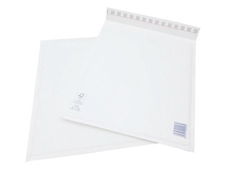 Aploksne polsterēta Nr.12, 120 x 215 mm, balta