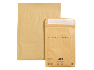 Aploksne polsterēta SUMO Nr.15, 215 x 265 mm, brūna