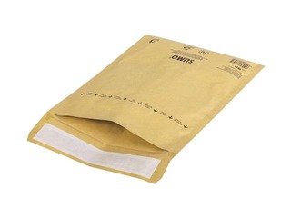 Aploksne polsterēta SUMO Nr.14, 195 x 265 mm, brūna