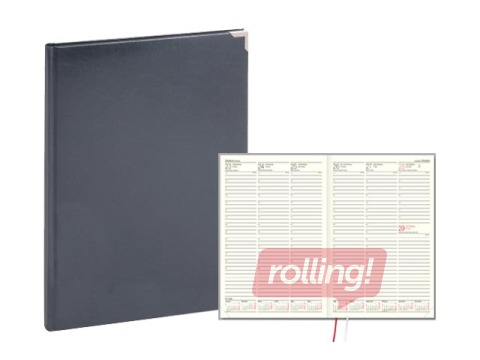 Dienasgrāmata Advocate, A4, basis, pelēka