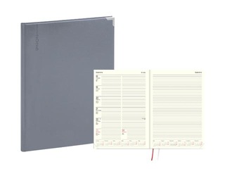 Dienasgrāmata Fortune, A4, basis, pelēka