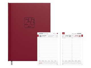 Dienasgrāmata Business Classic, A5, bordo