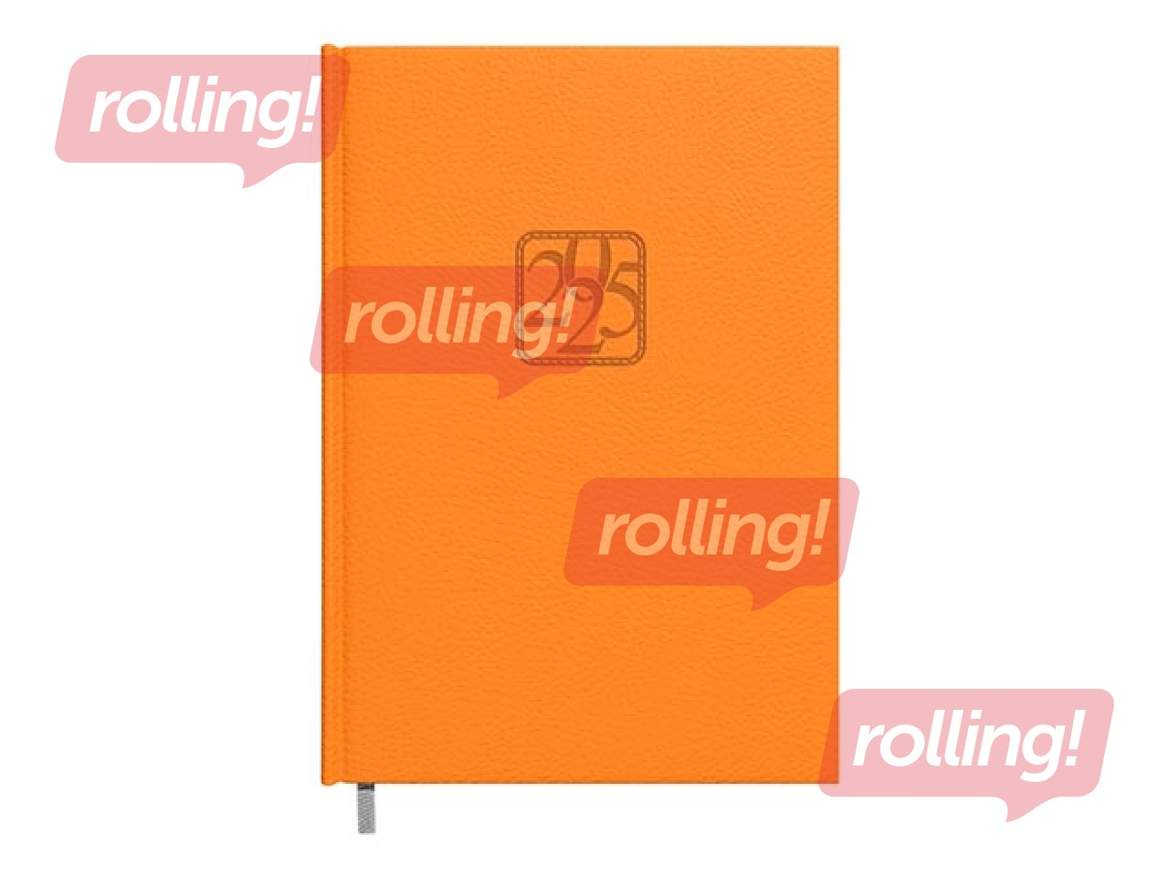 Dienasgrāmata Assistant, A5, mākslīgā āda, oranža