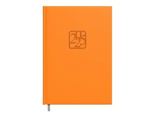 Dienasgrāmata Assistant, A5, mākslīgā āda, oranža
